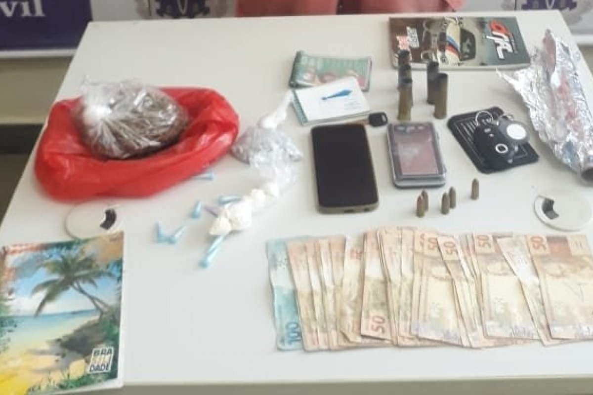 Homem é preso suspeito de tráfico de drogas durante operação no centro-norte da Bahia