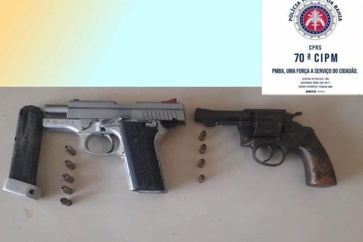 Polícia Militar apreende armas de fogo e desarticula quadrilha em Ilhéus