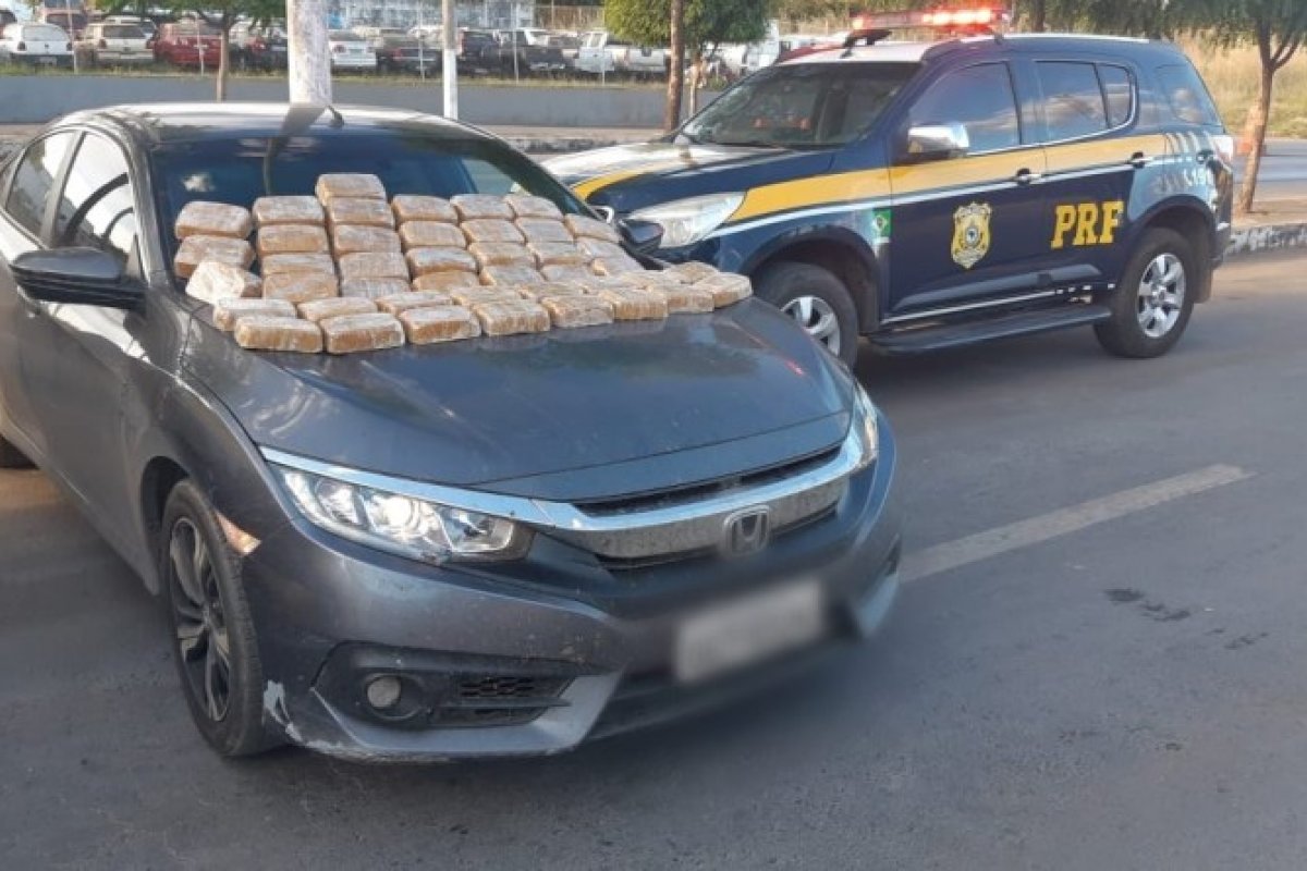 Homem é preso transportando 42 quilos de crack