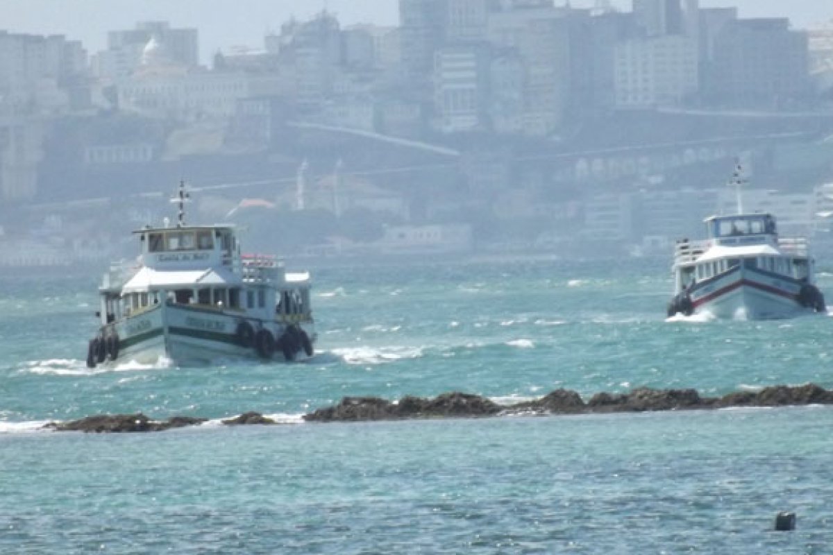 Travessia Salvador/Mar Grande fica suspensa das 7h às 9h por causa da maré baixa