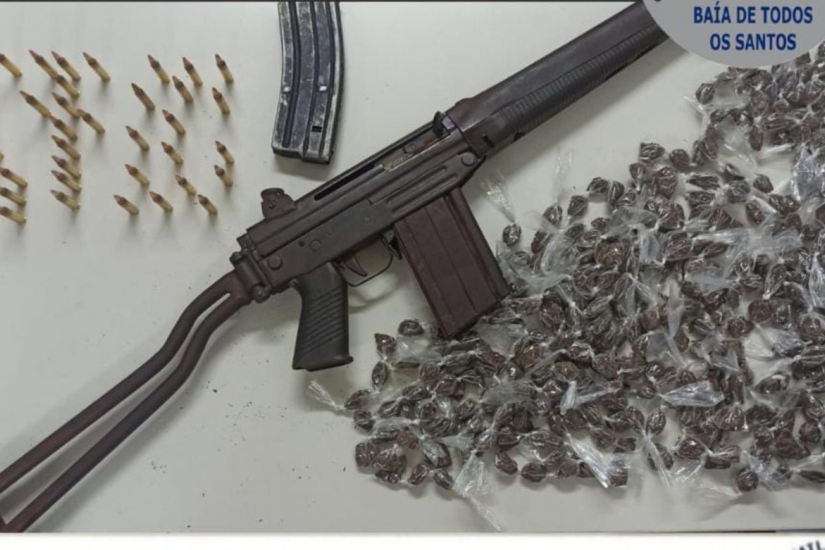 Apreensão de quarto fuzil em Periperi: Rondesp BTS combate o crime organizado em ação bem-sucedida