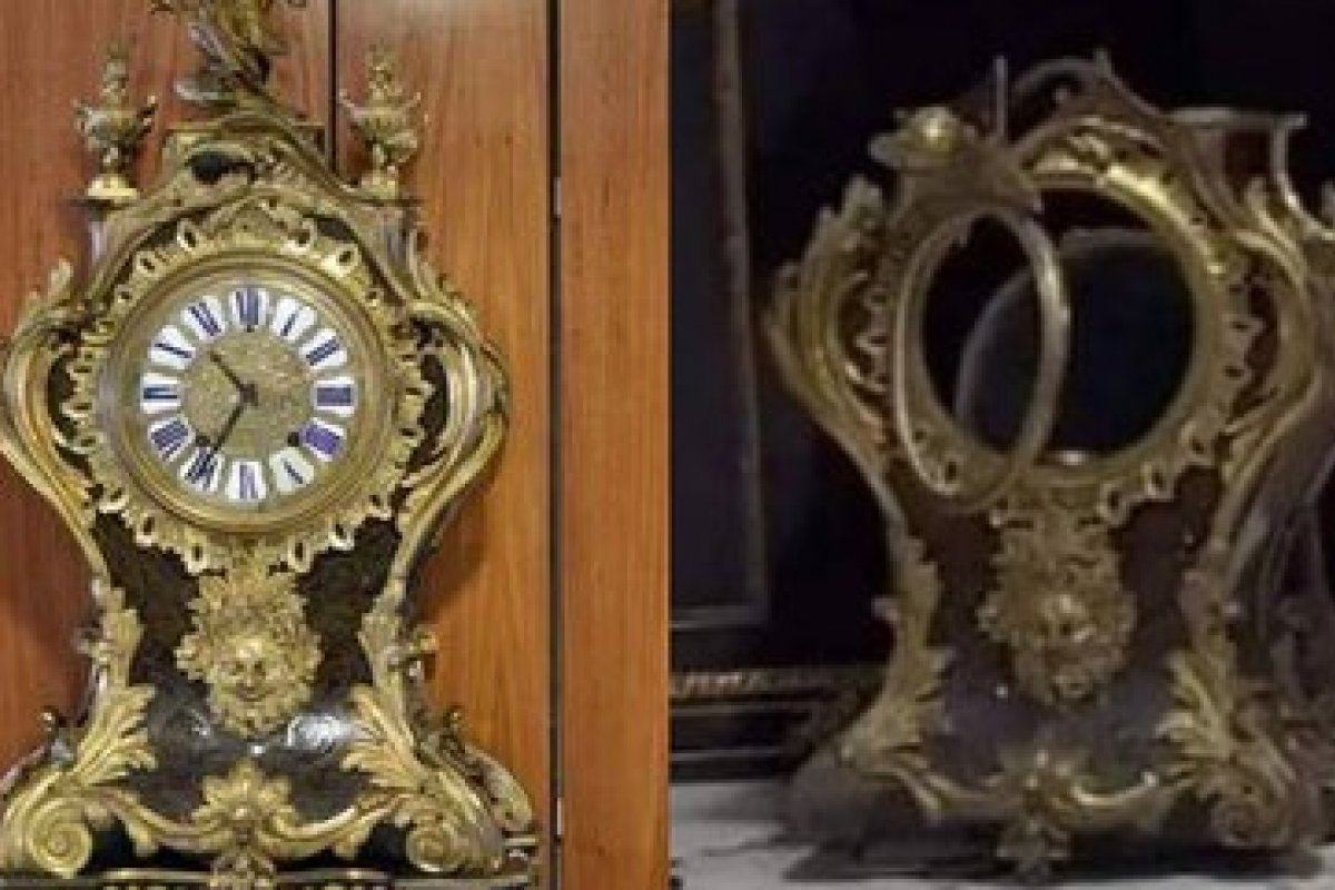 Especialistas suíços dão primeiro passo para restaurar relógio destruído no 8 de janeiro