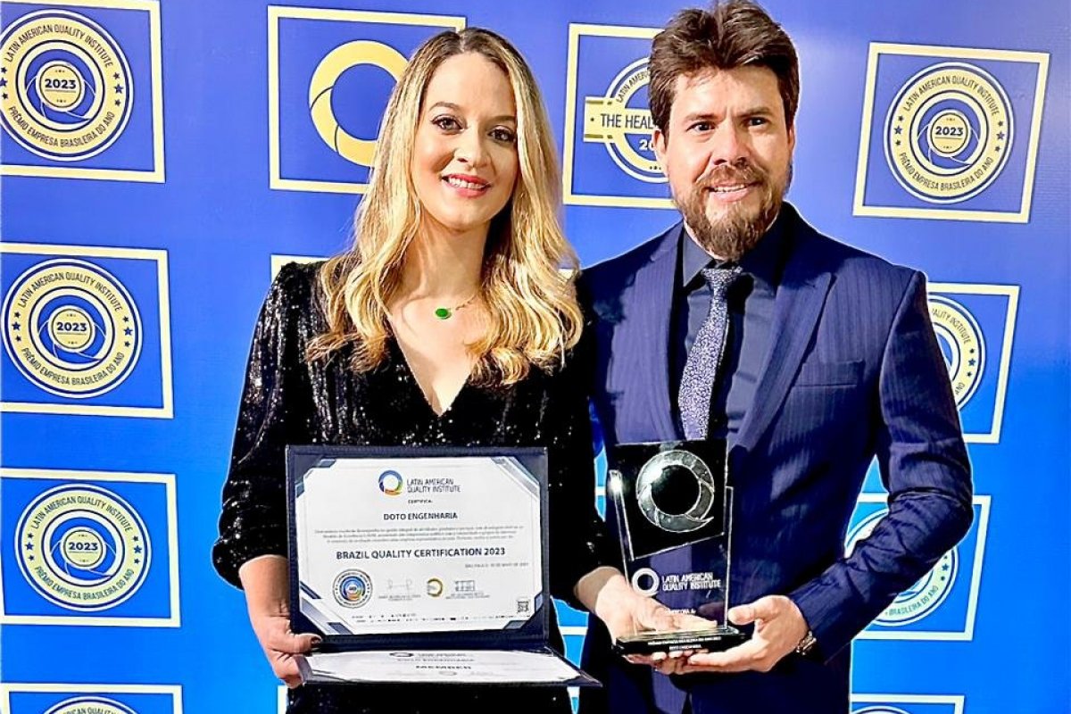 Doto Engenharia recebe Prêmio Internacional de Gestão Empresarial em São Paulo!