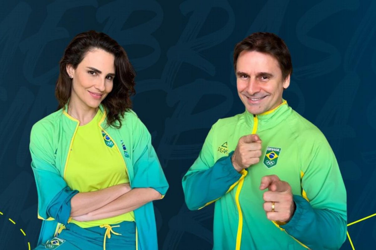 Murilo Rosa e Fernanda Tavares são os novos padrinhos do Comitê Olímpico do Brasil!