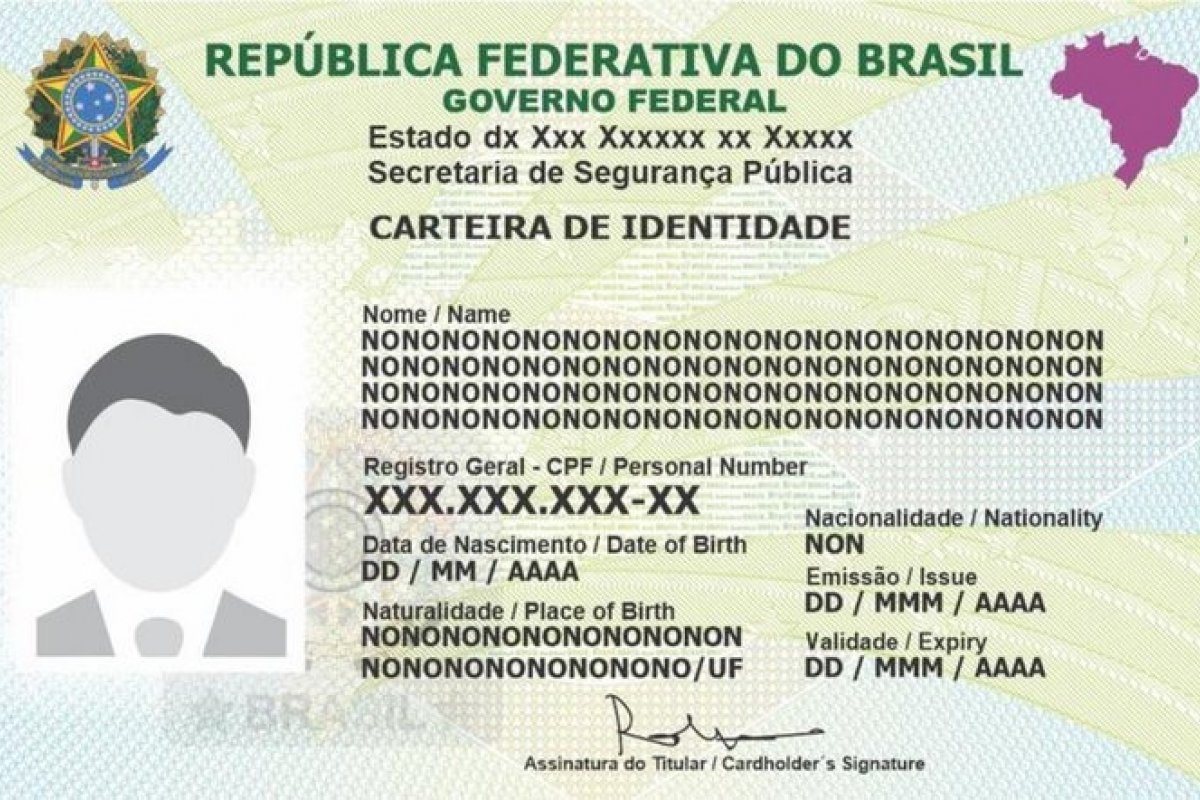 Nova identidade não fará distinção entre ‘nome’ e ‘nome social’, nem terá campo ‘sexo’