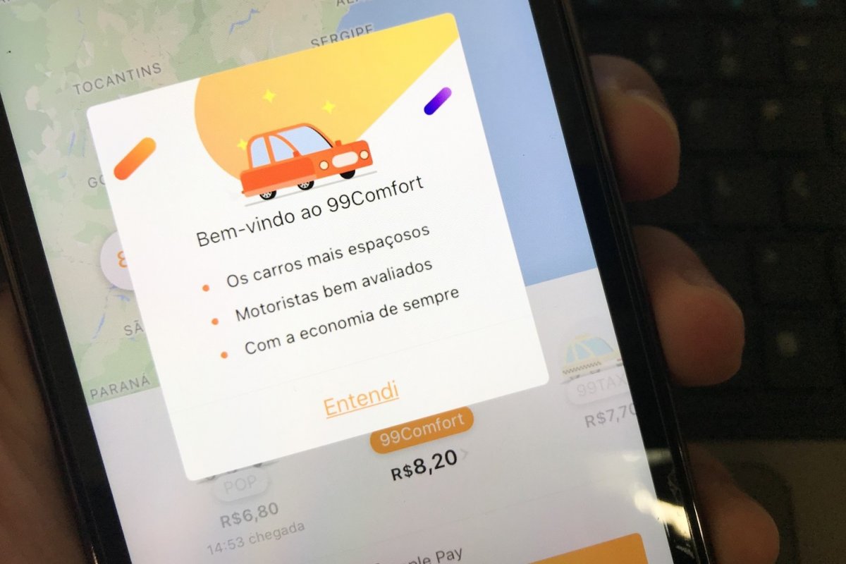 Aplicativo de transporte habilita recurso para gravar conversas durante corridas