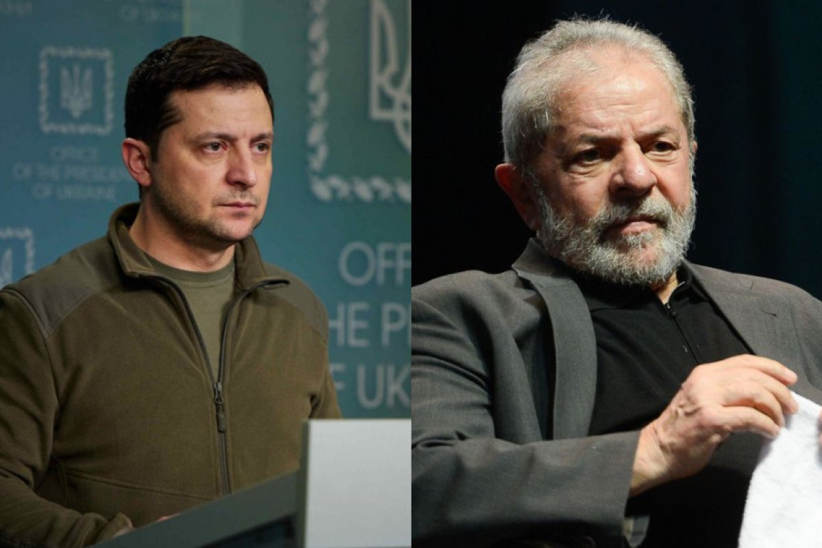 Zelensky solicita reunião com Lula para falar sobre guerra com a Rússia