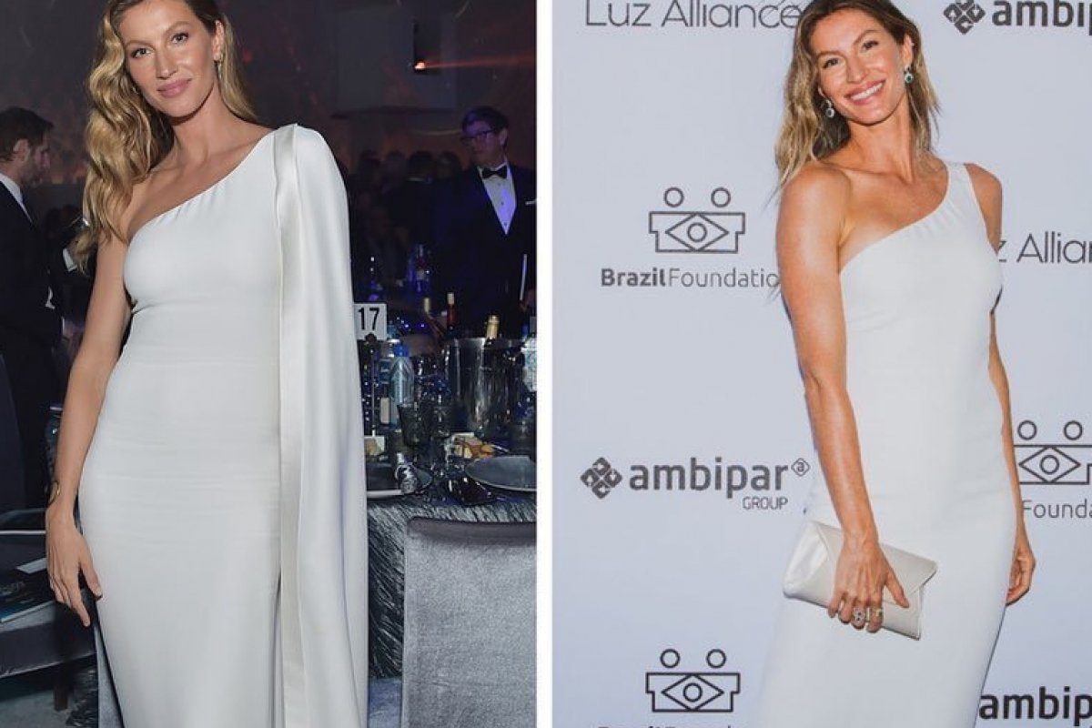 Gisele Bündchen usa marca brasileira de joias no 1º Gala do Fundo Luz Alliance em Miami!