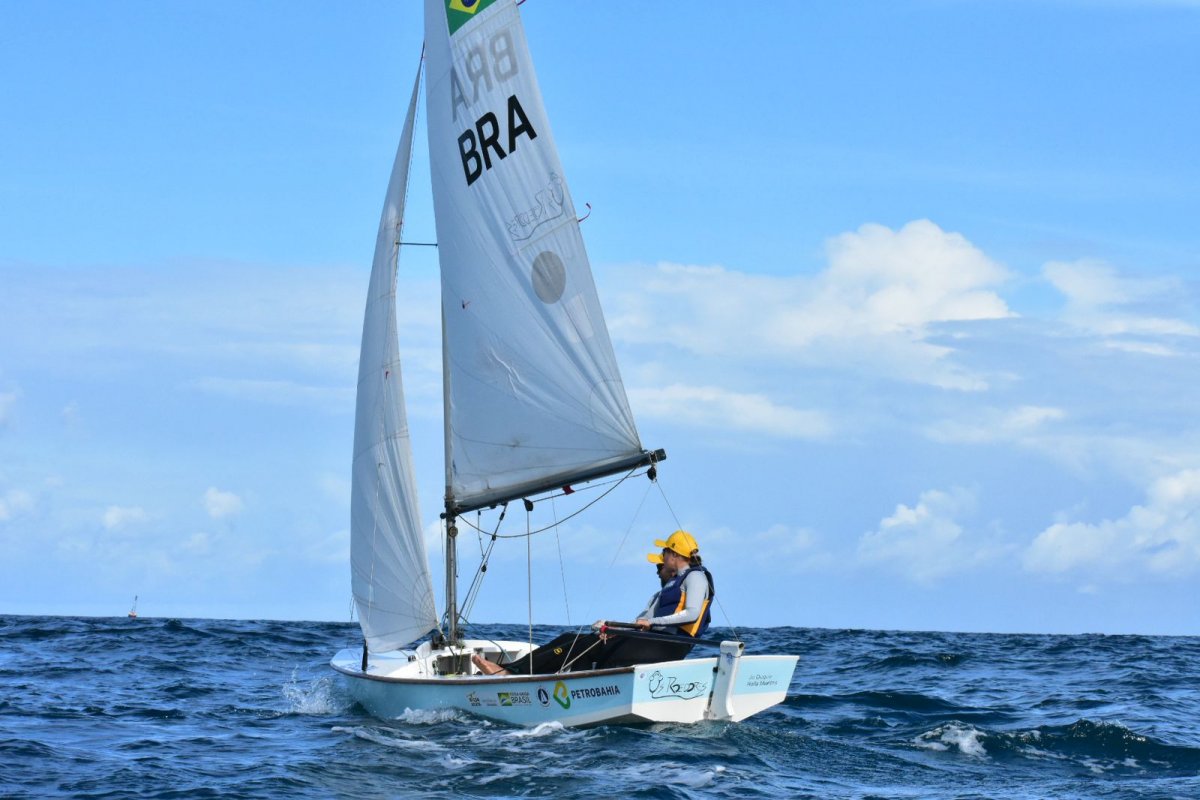 Dupla baiana de Snipe, Juliana e Rafael, disputará seletiva final para representar o Brasil no Pan 2023!