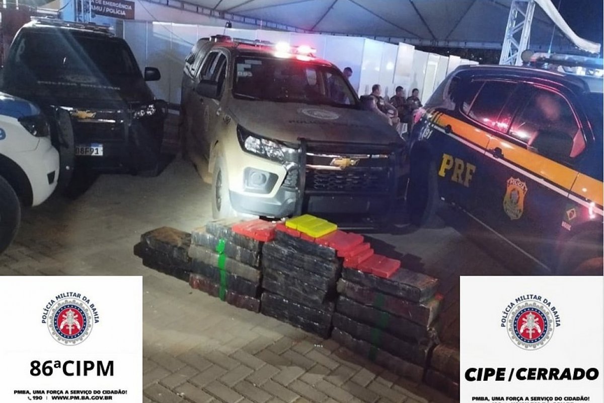 Polícia prende quatro pessoas com 256 kg de maconha em Formosa do Rio Preto (BA)