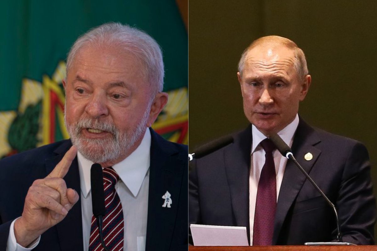 Lula conversa com Vladimir Putin e recusa convite para o Fórum Econômico Internacional de São Petersburgo