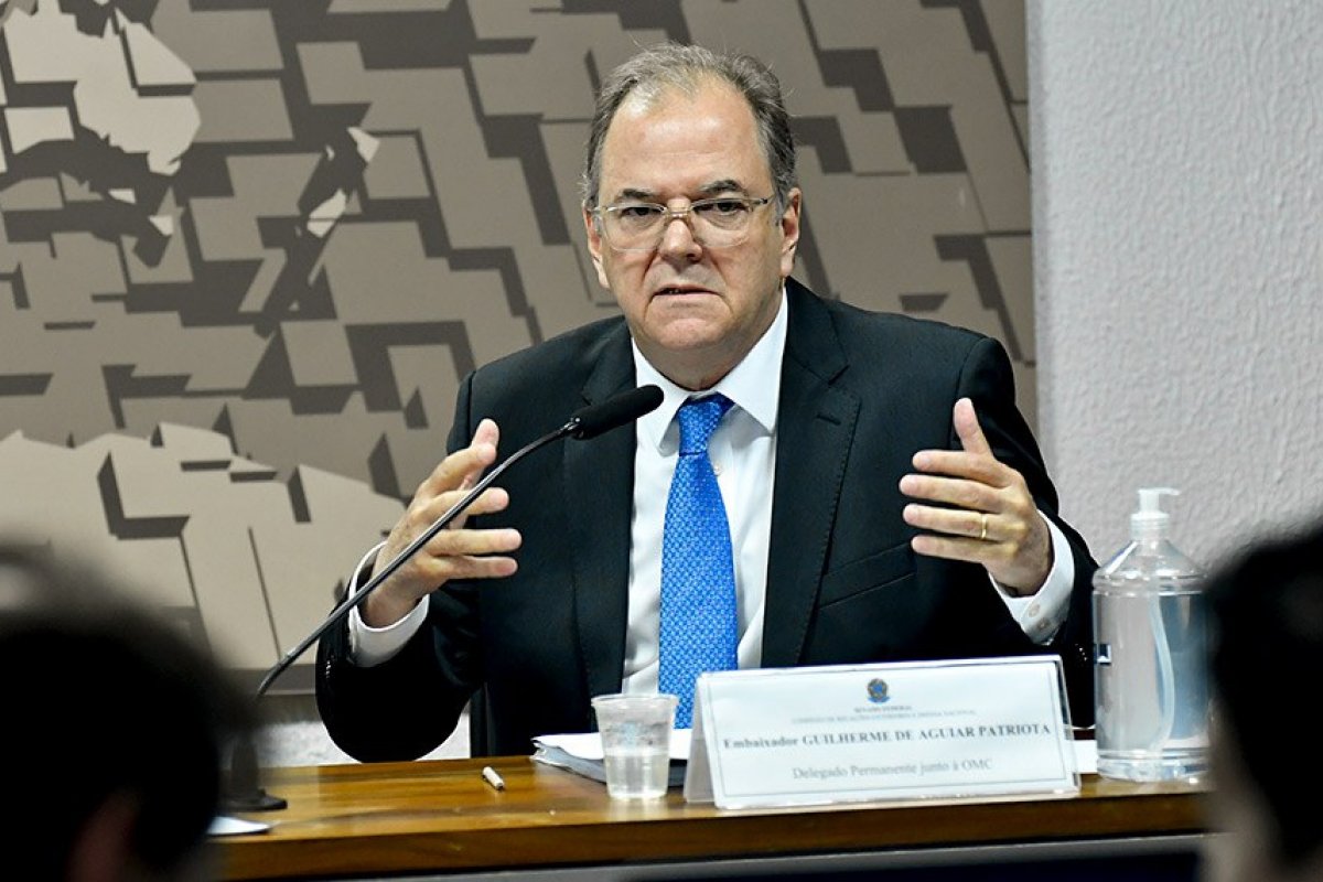 Senado aprova Guilherme Patriota como representante do Brasil na OMC