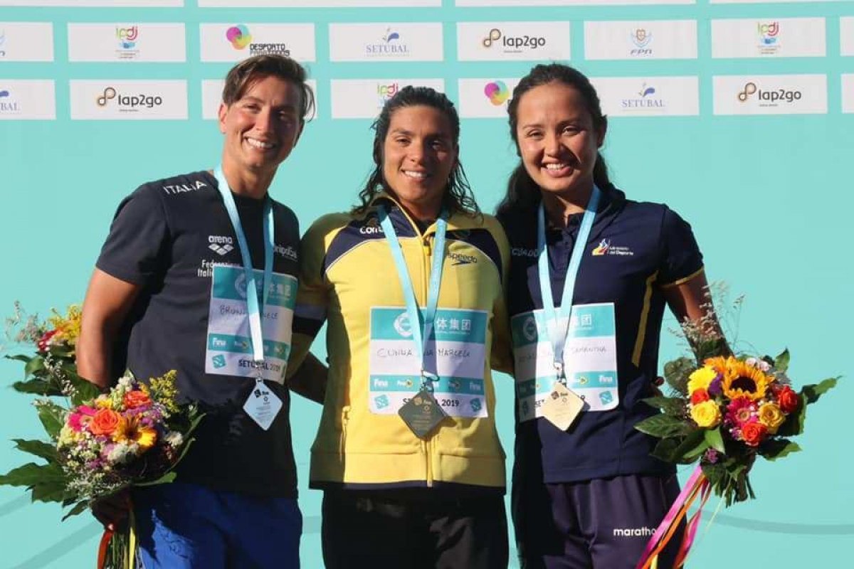 Militares são destaques em maratona aquática