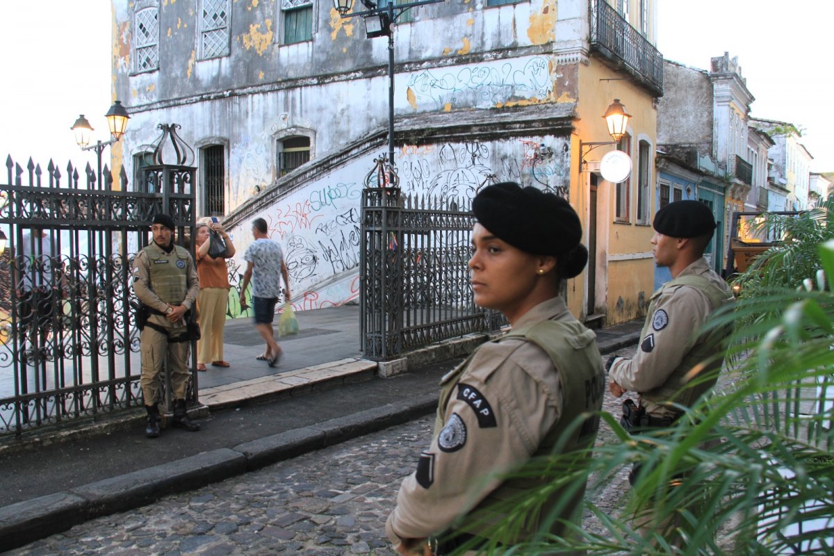 Roubos e furtos têm redução no Centro Histórico de Salvador, aponta SSP