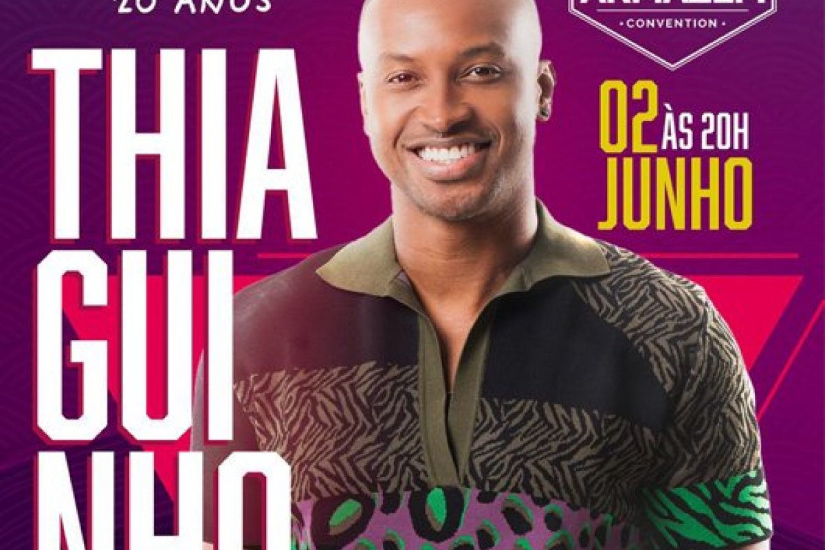 Thiaguinho apresenta show de turnê especial em solo baiano!