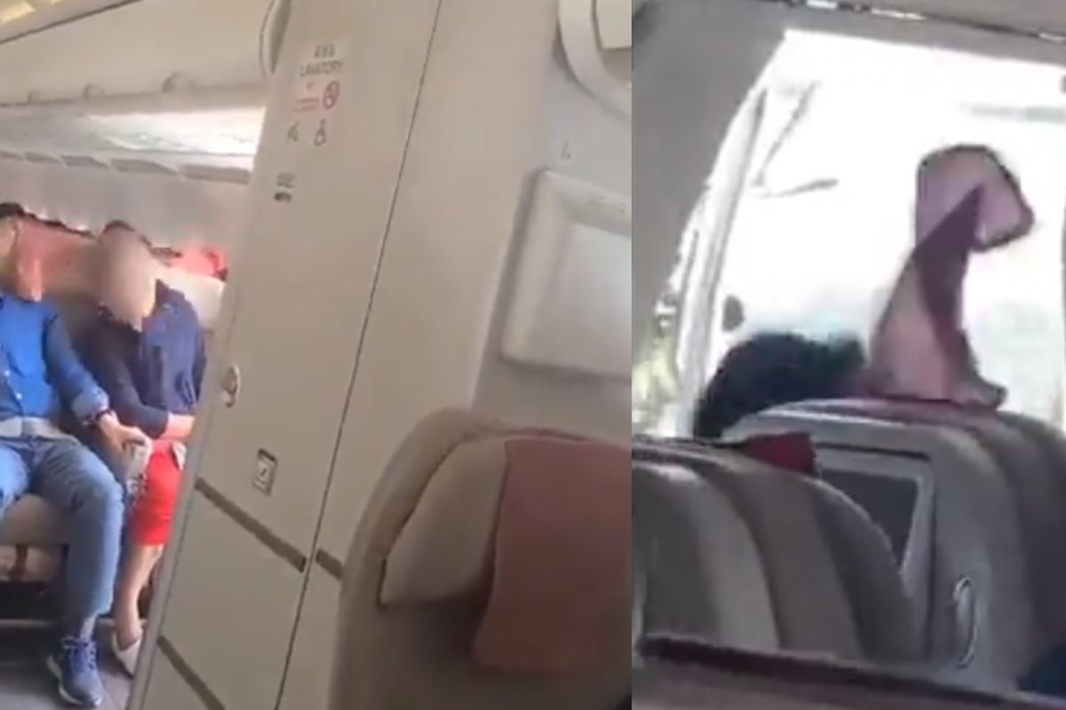 Tribunal da Coreia do Sul emite mandado de prisão para homem que abriu porta de avião