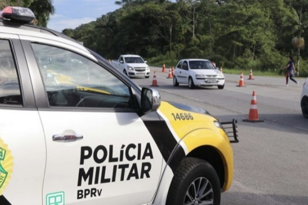 Jovem fica ferida em acidente de trânsito na PR-466 em Manoel Ribas