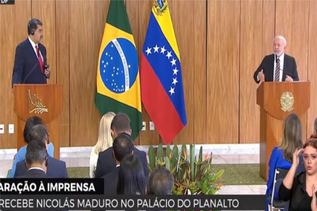 Lula diz que é favorável à entrada da Venezuela no bloco dos BRICS