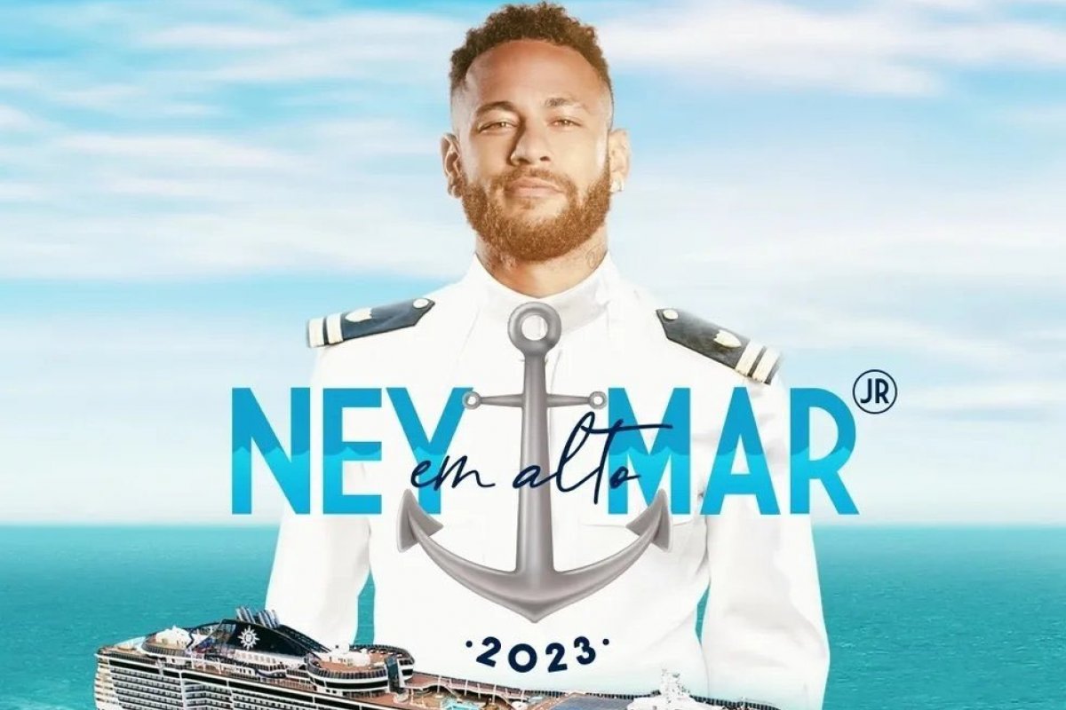 Neymar Jr. terá um cruzeiro com três dias de festa!