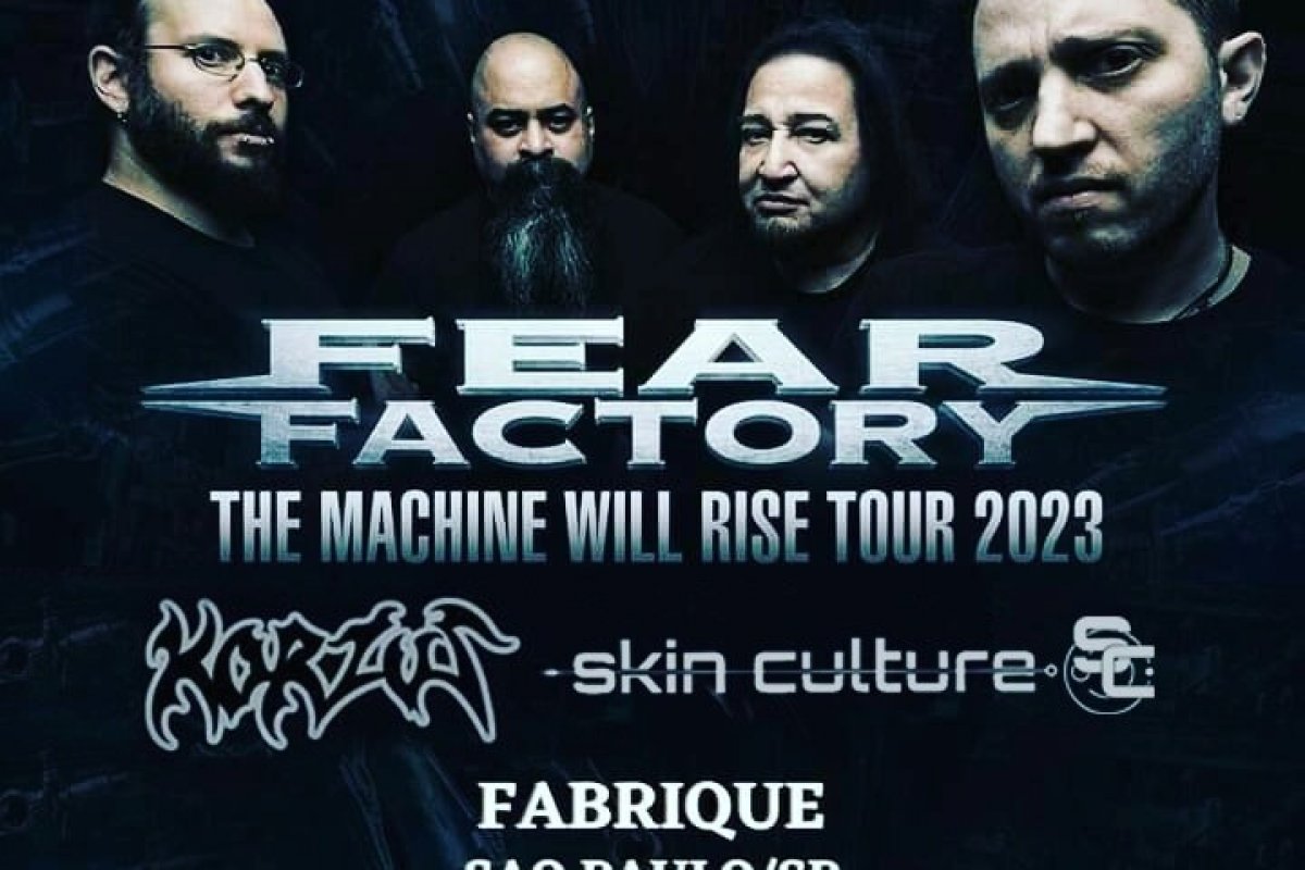 Fear Factory retorna ao Brasil com novo vocalista em show único em São Paulo
