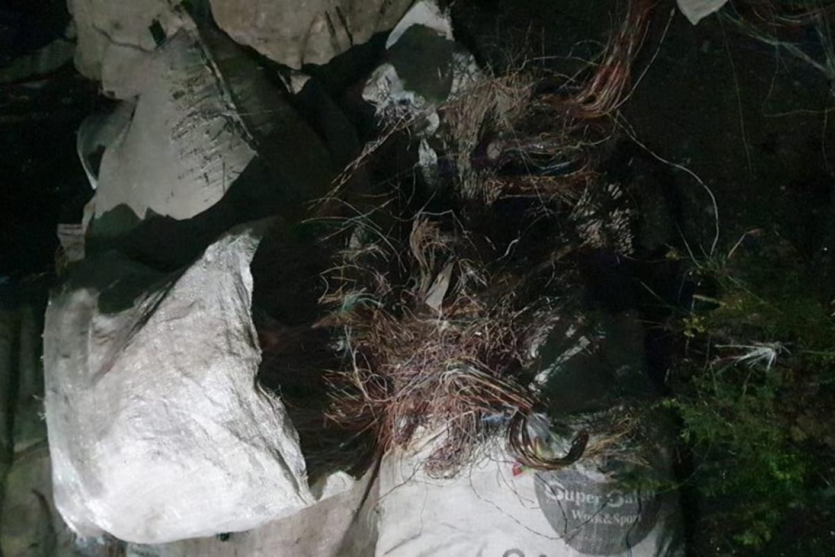 Meia tonelada de fios de cobre é apreendida em Salvador