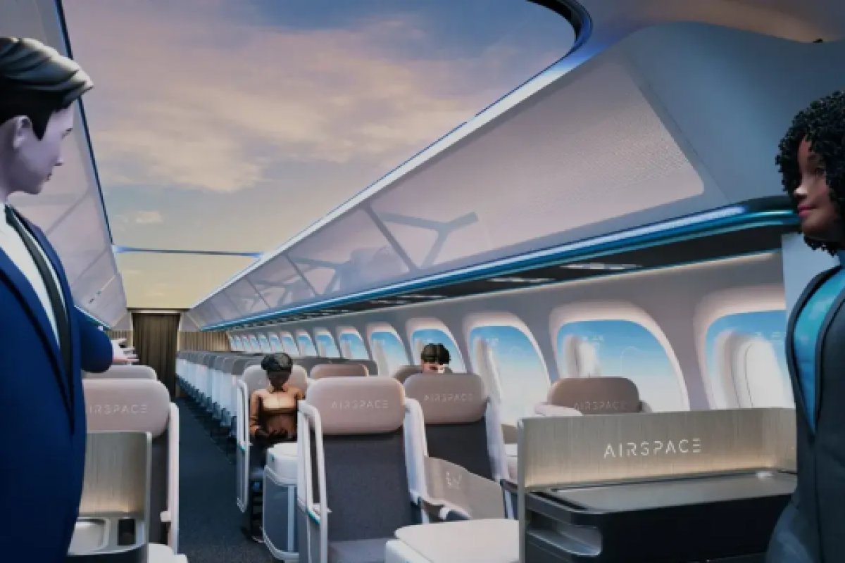 Airbus revela novo conceito de cabines internas para aeronaves do futuro