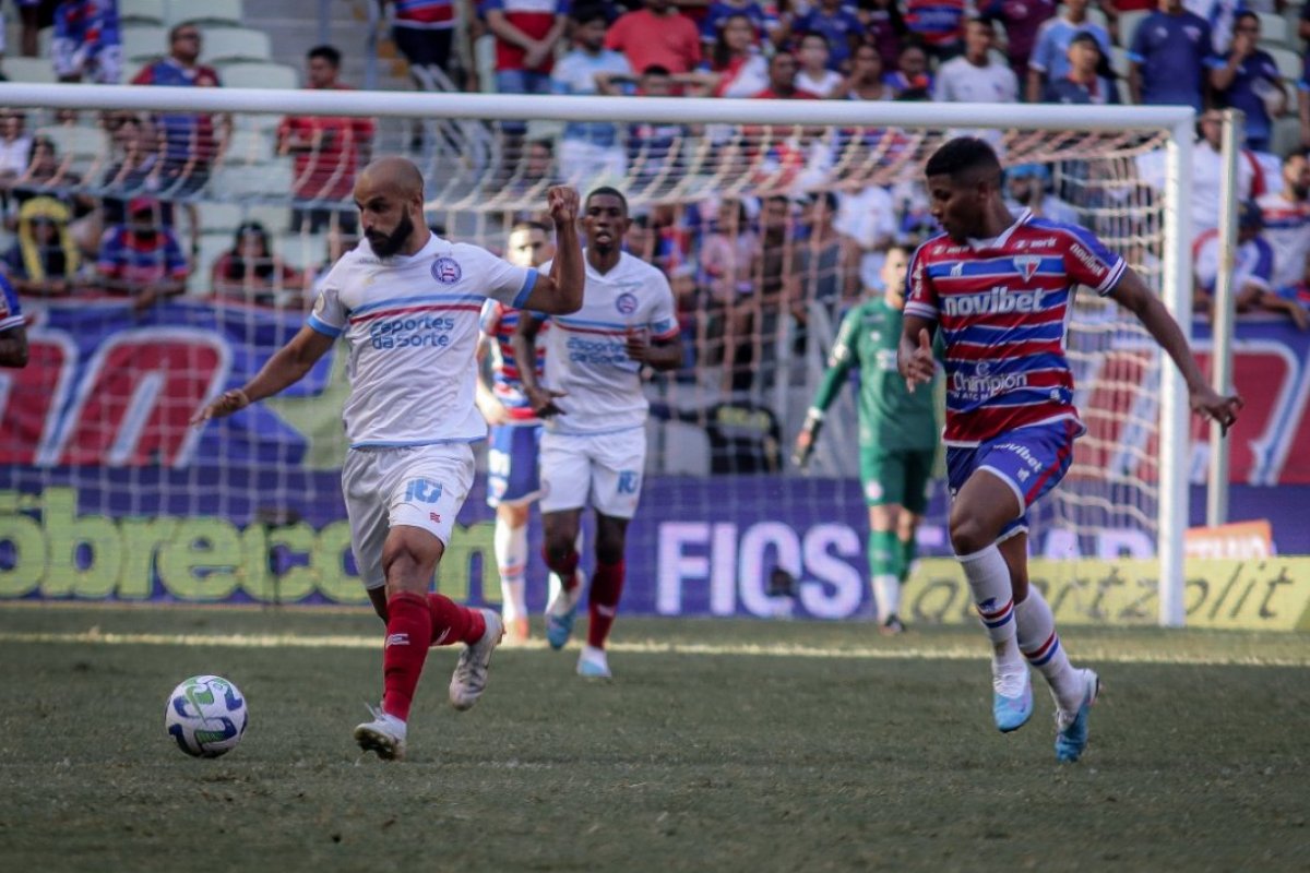 Bahia tem melhores chances, mas só empata com Fortaleza no Castelão