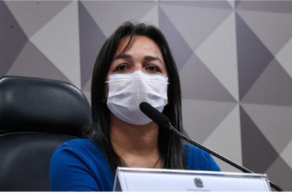 Senadora Eliziane Gama apresenta plano de trabalho da CPMI do 8 de Janeiro
