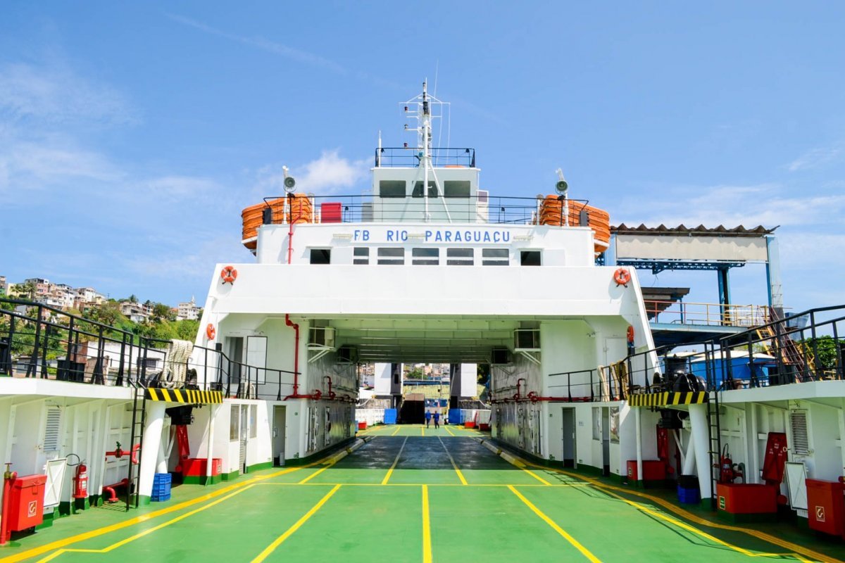 Confira a operação especial do Sistema Ferry-Boat para o feriado de Corpus Christi