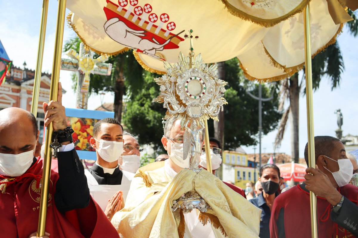 Celebrações de Corpus Christi ocorrerão em diversas igrejas da Arquidiocese de São Salvador da Bahia