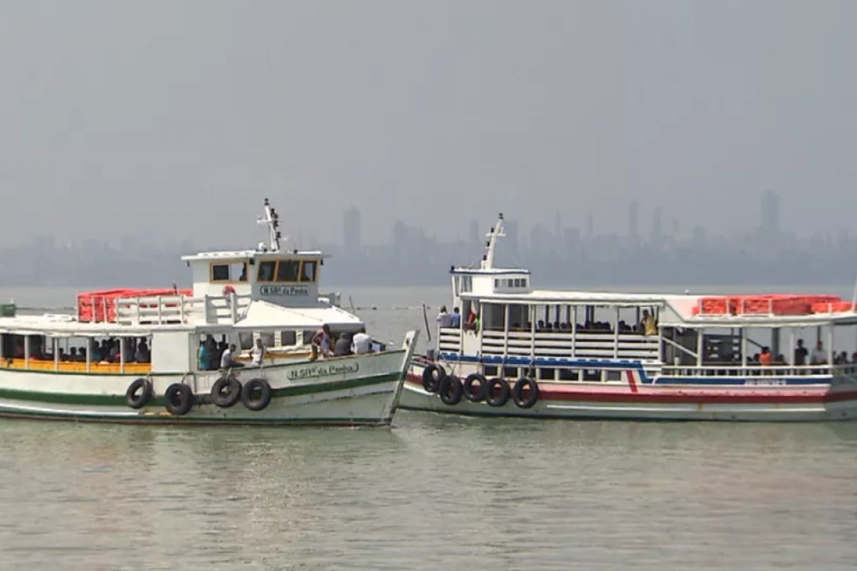 Travessia Salvador-Mar Grande retoma operações após suspensão devido ao mau tempo