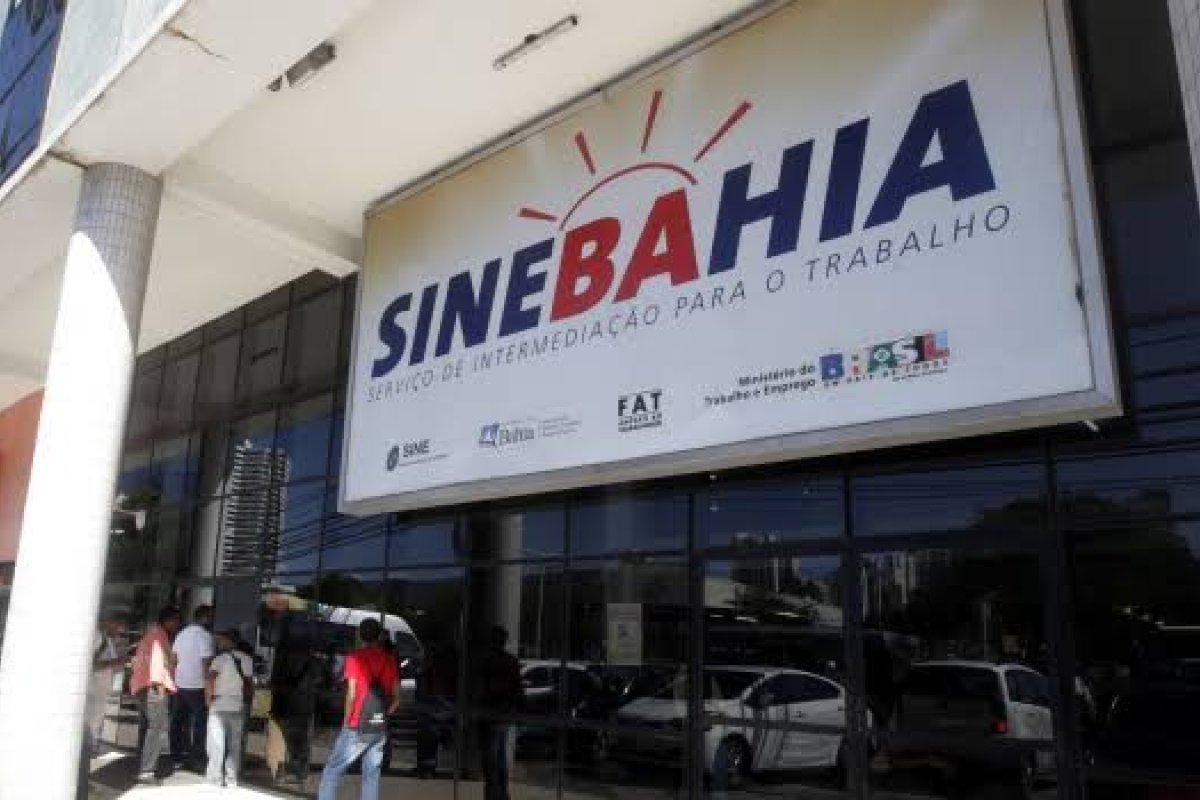 SineBahia: confira as vagas de emprego disponíveis nesta segunda-feira (12)