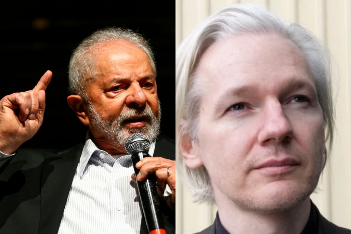 "Sua prisão vai contra a defesa da democracia", diz Lula em defesa de Assange