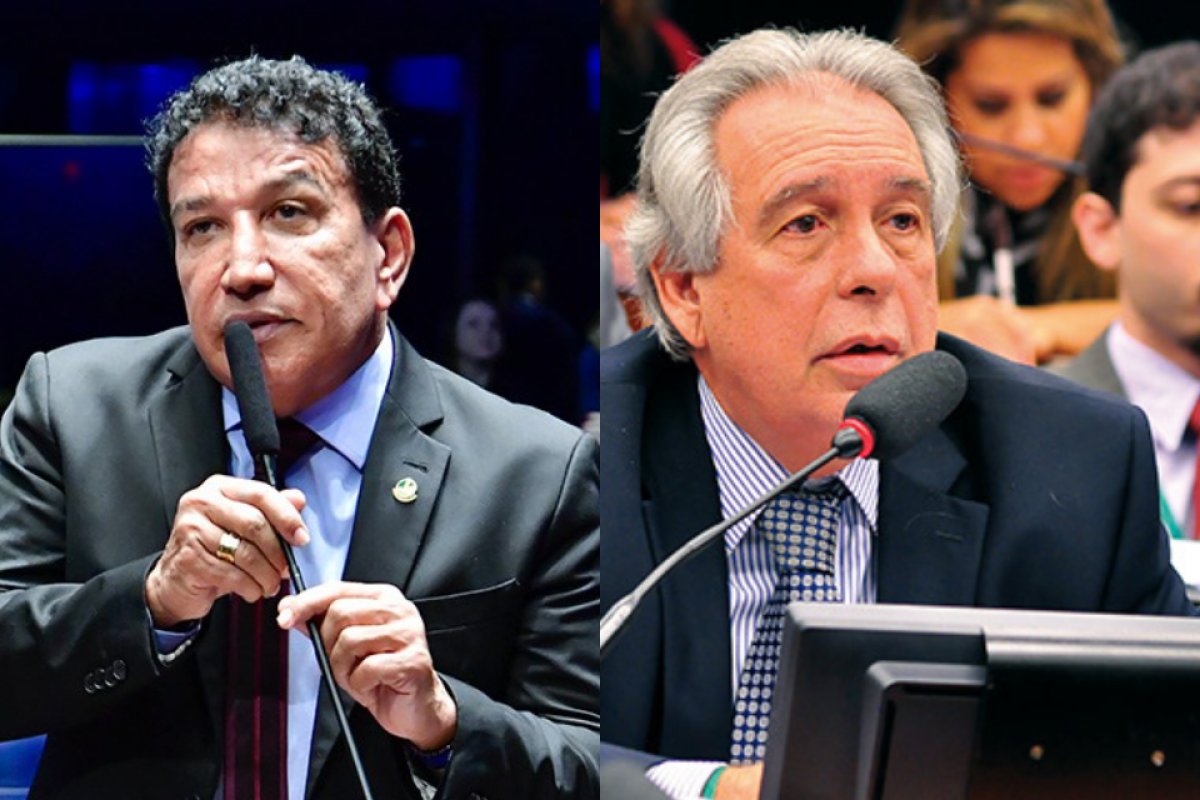 Vídeo: 'Tentado a dar um coice', responde Magno Malta após provocação do deputado Paulo Magalhães