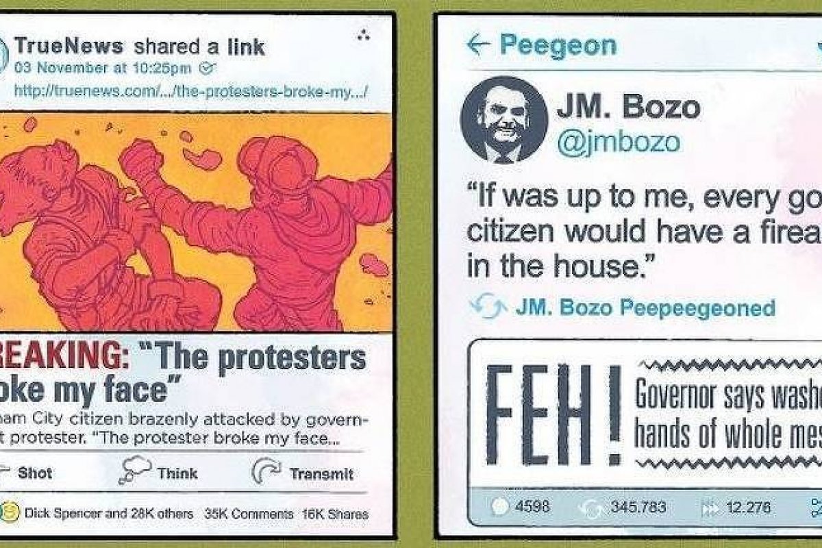 Nova HQ do Batman faz paródia com o presidente Bolsonaro