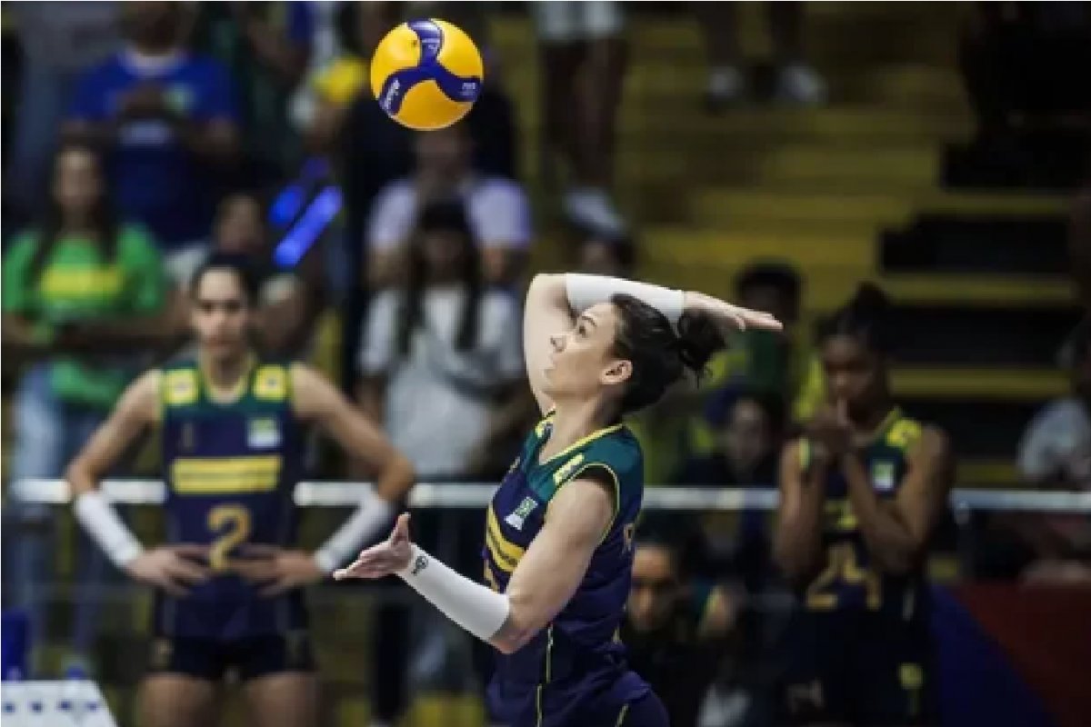 Brasil sofre segunda derrota na Liga das Nações feminina de vôlei diante dos Estados Unidos
