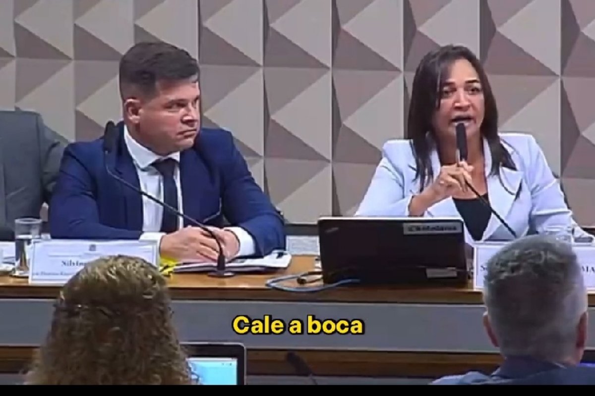 'Cala a boca e respeite essa comissão', diz Eliziane Gama a deputado durante CPMI do 8 de Janeiro