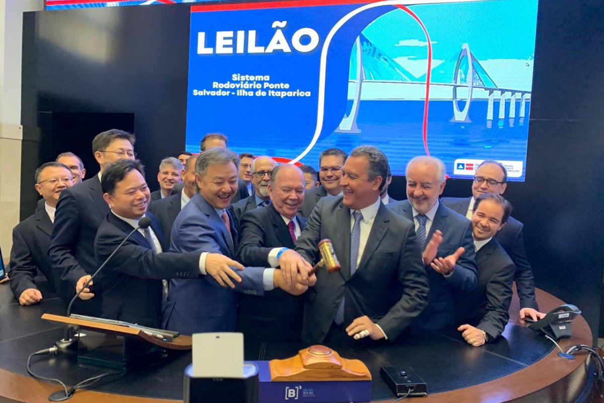 Ponte Salvador - Itaparica vai ser construída por consórcio chinês