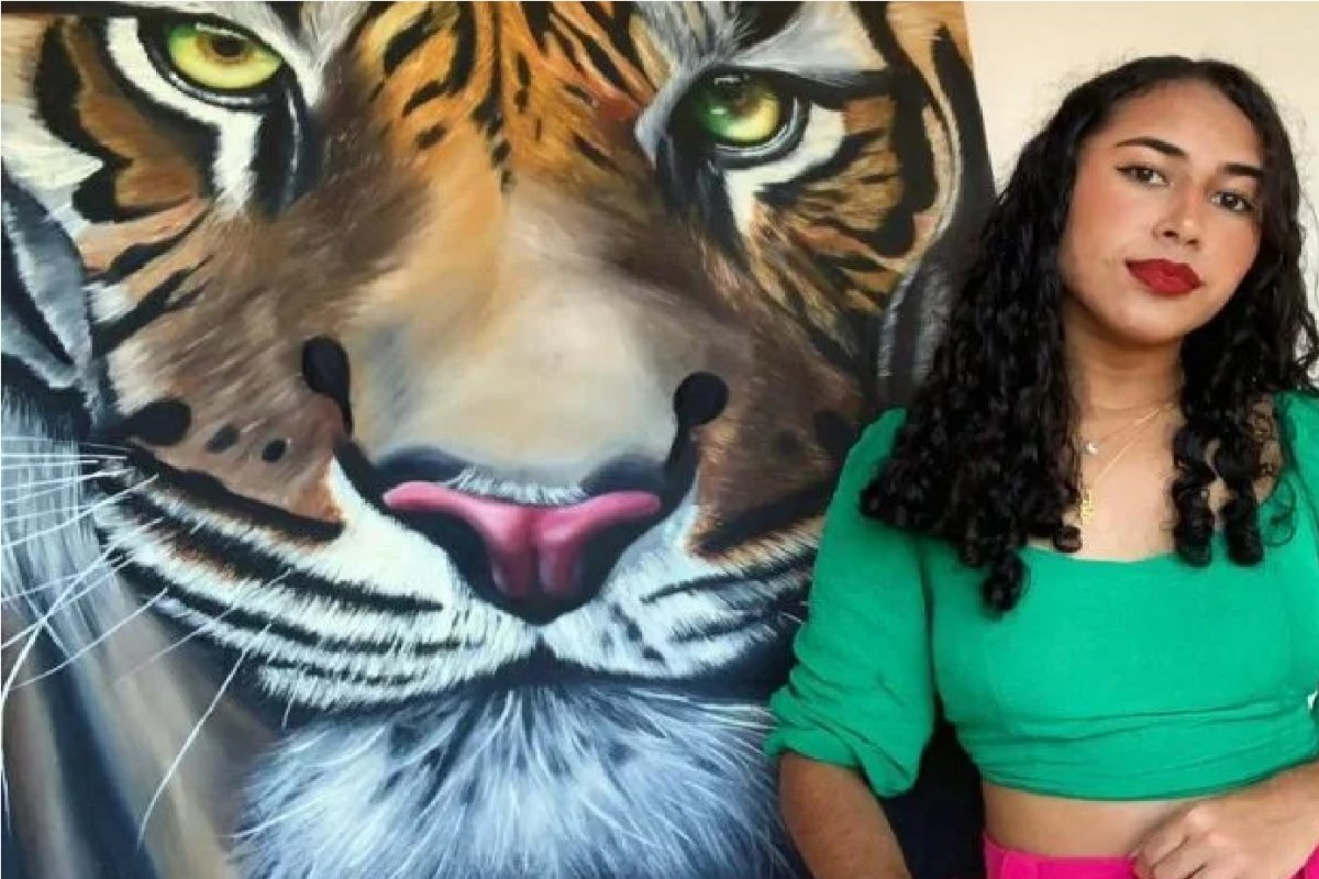 Estudante baiana tem obras selecionadas para exposição no Le Carrousel Du Louvre, na França