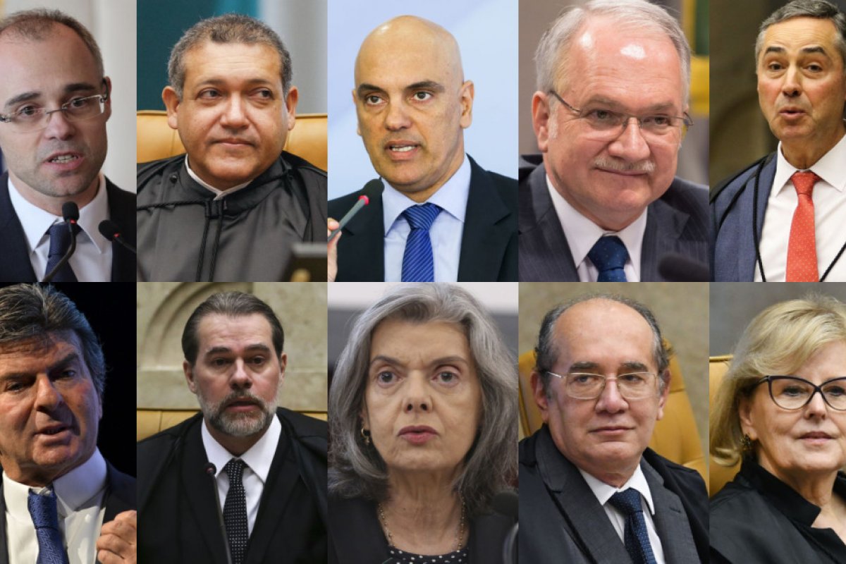 Relembre quantos votos cada ministro do STF recebeu no Senado