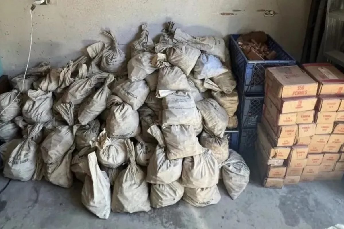 EUA: família limpa porão de parente falecido e encontra 1 milhão de moedas de cobre