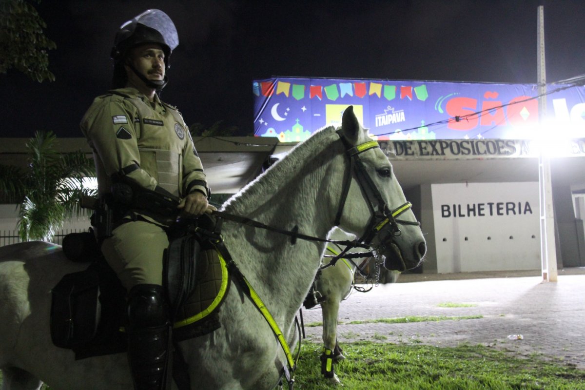 Polícia Militar reforça segurança no Parque de Exposições durante festejos juninos