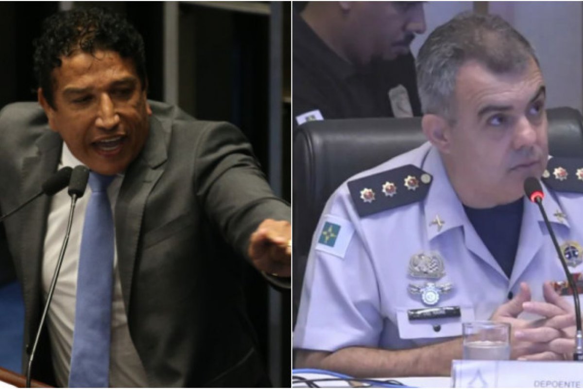 Vídeo: "Naime é preso político", afirma senador Magno Malta