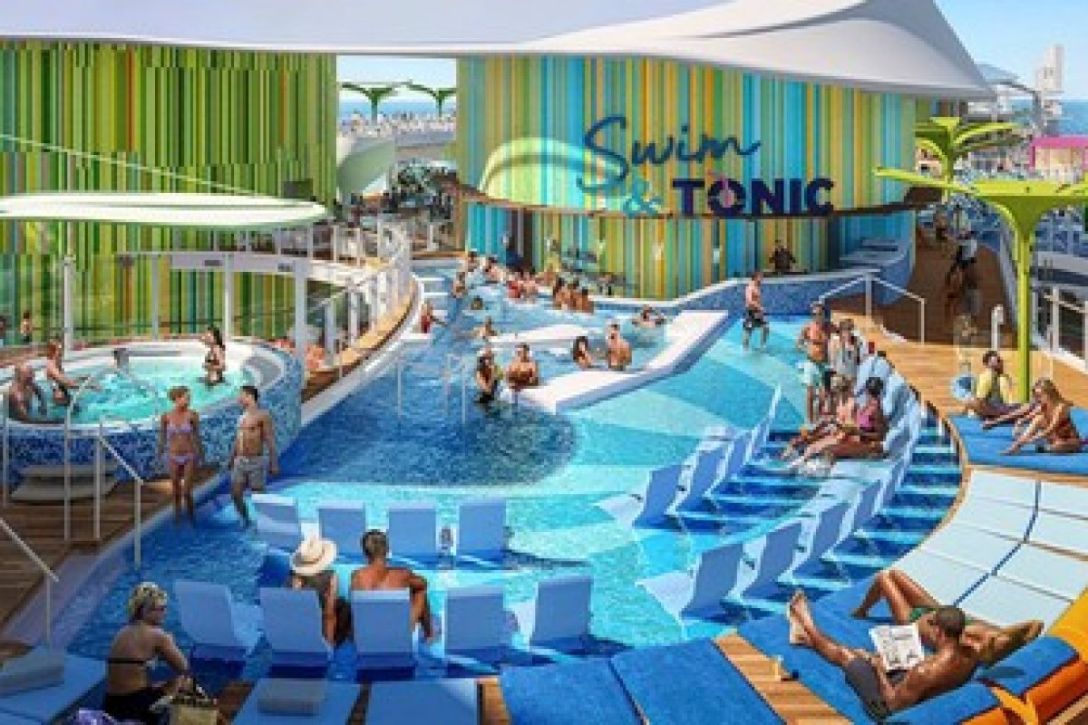 Maior Navio de Cruzeiro do Mundo Faz Seu Primeiro Passeio em Águas Abertas