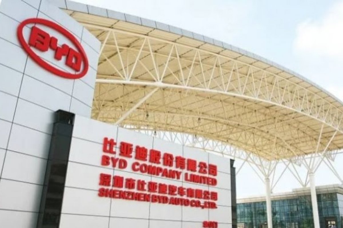 Chinesa BYD prepara para dia 4 de julho anúncio oficial de fábrica em Camaçari