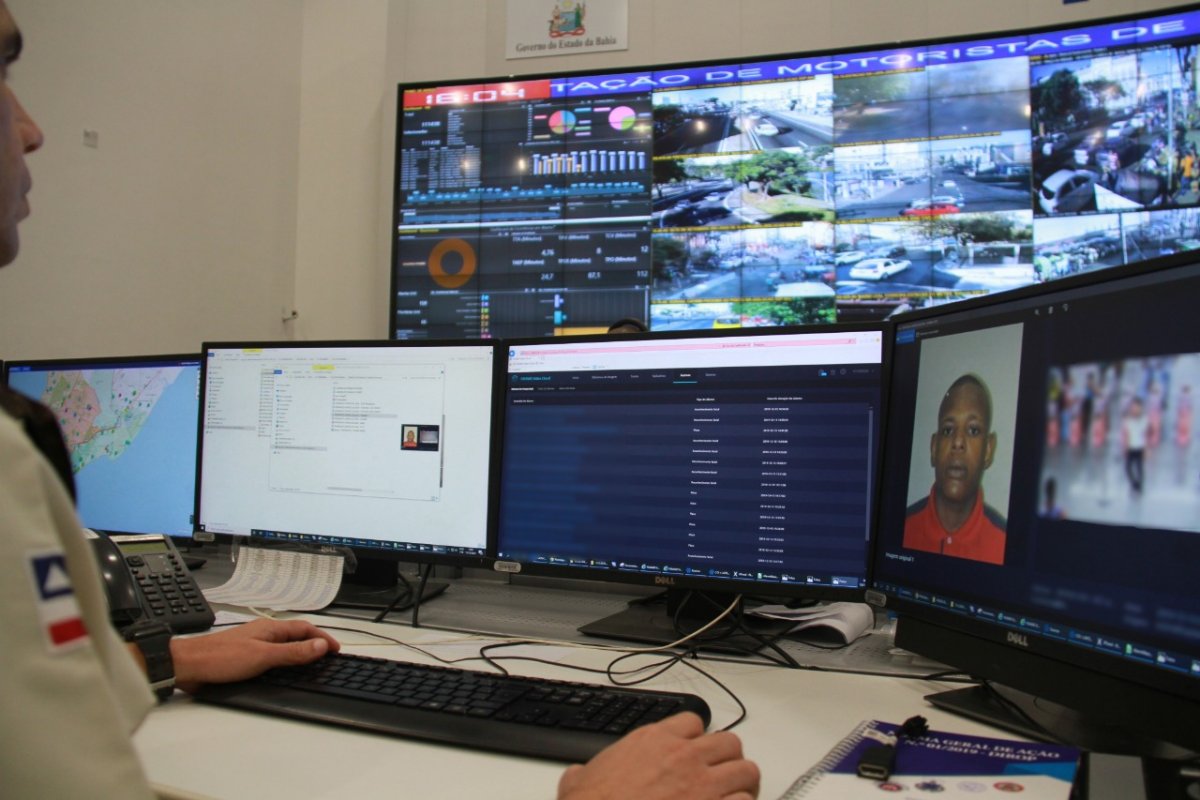 Sistema de Reconhecimento facial flagra mais um suspeito em Salvador