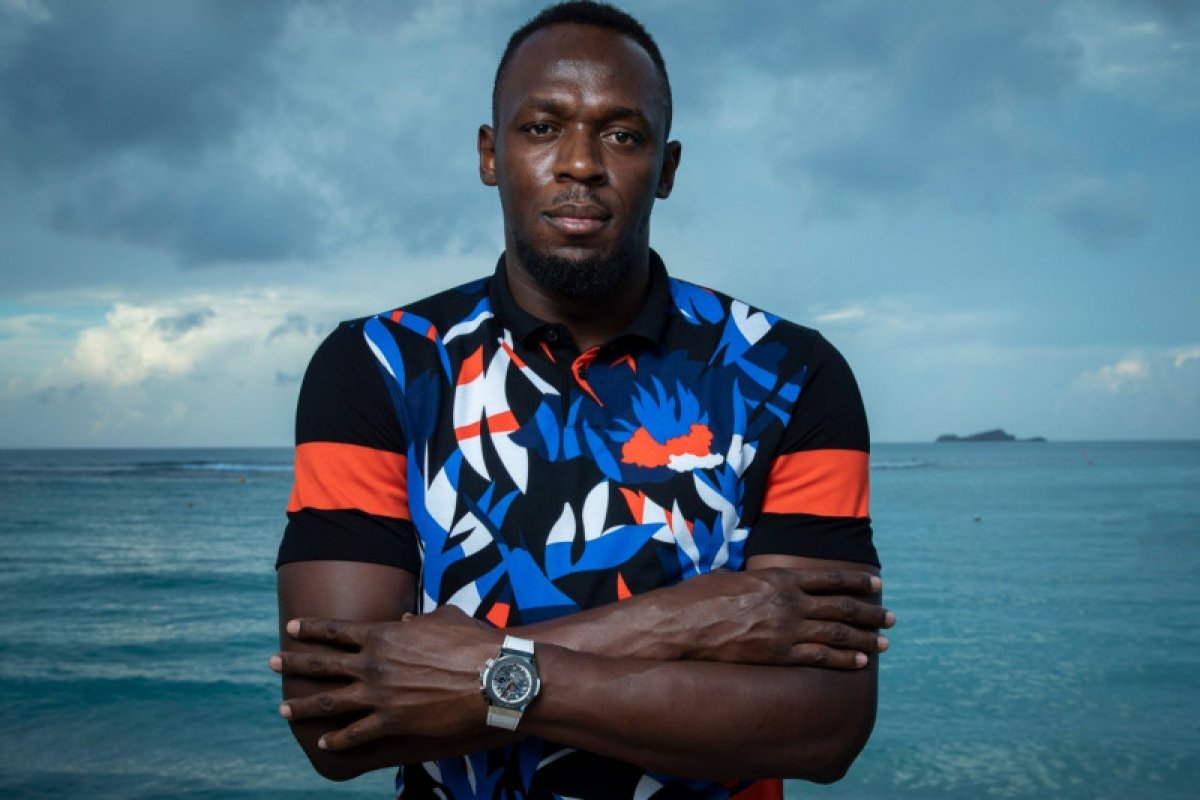 Usain Bolt é o protagonista da nova campanha de relógios da Hublot