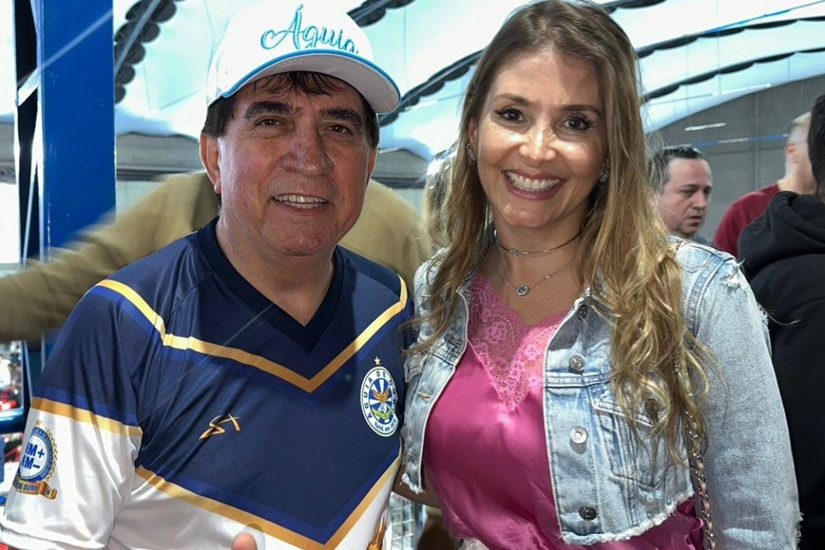 Empresária Fran Corrêa propõe homenagem emocionante ao sogro Eli Corrêa no samba-enredo da Águia de Ouro para o Carnaval 2024!