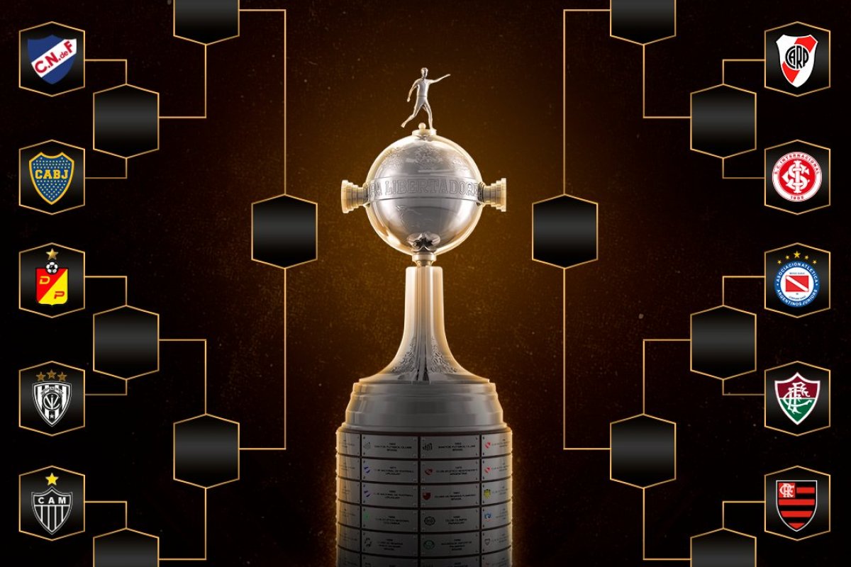 Libertadores 2023: Conmebol divulga confrontos das oitavas de final