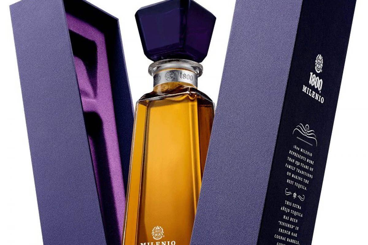 Chega ao mercado 1800 Milenio, a tequila mais cara do Brasil!